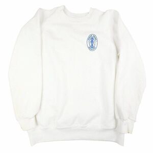 Vintage Brinley Bruins Sweatshirt Mens Size Medium White 90s Vegas Made In USA